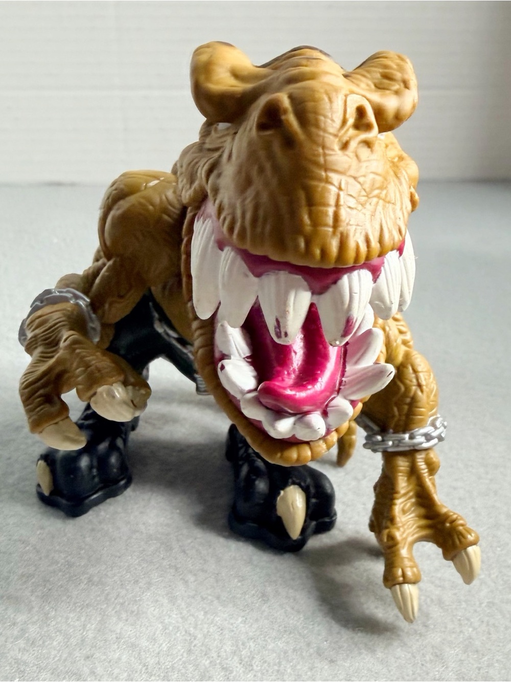 ‘96 Mattel Street Sharks T Bone T-Rex Action Figure Street Wise Extreme Dinosaur